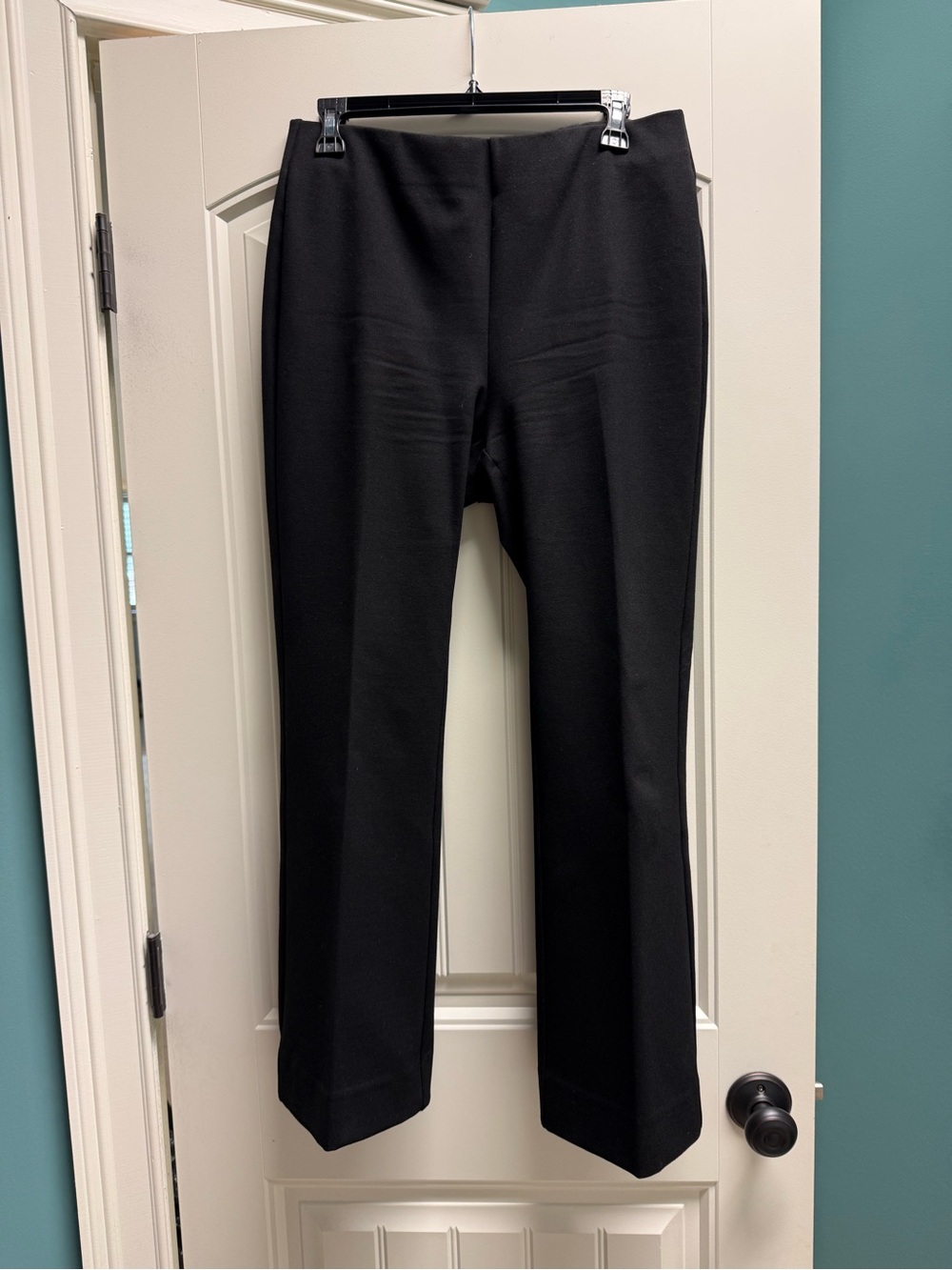 AYR Black Straight-Leg Trousers - BRAVA Pant